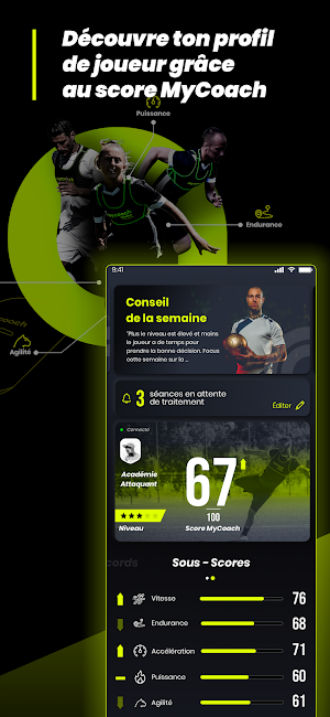 MyCoach Tracker - La solution GPS pour le football Screenshot 2