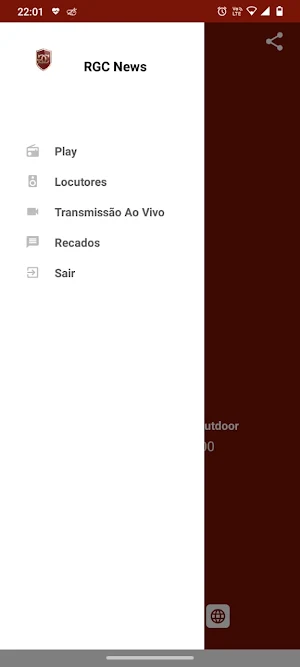 Rádio RGC News Screenshot 1
