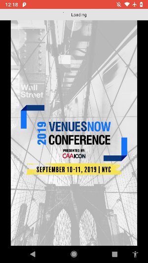 VenuesNow Conference Screenshot 0