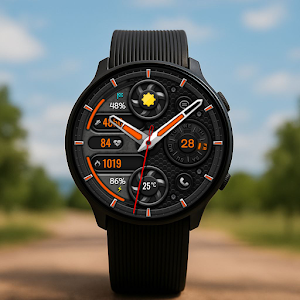 Digital Zyntra Watch Face Screenshot 2