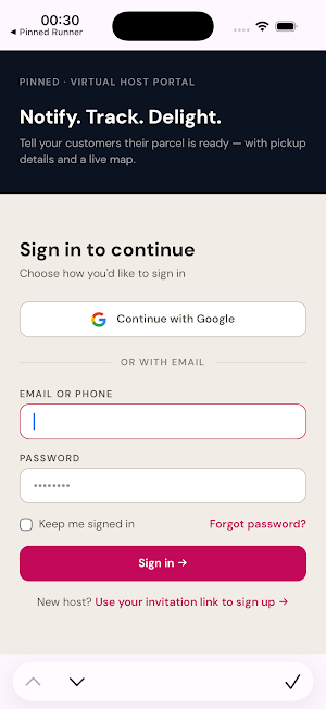 Pinned Business Screenshot 2