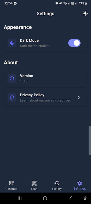 EMG Qr Scanner Pro Screenshot 3