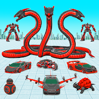 Snake Car Robot Transformation
