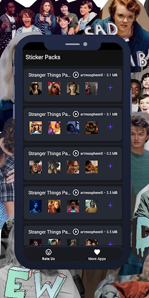 Stranger Things GIF Stickers Screenshot 3