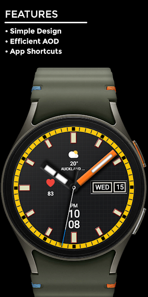 Night ver 63 - watch face Screenshot 1