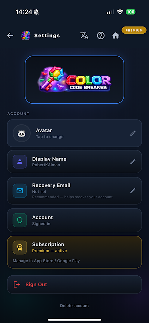 Color Code Breaker - Mind Duel Screenshot 3