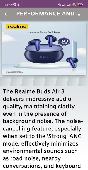realme buds air 3 guide Screenshot 3