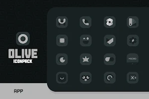 Olive Icon pack Screenshot 3