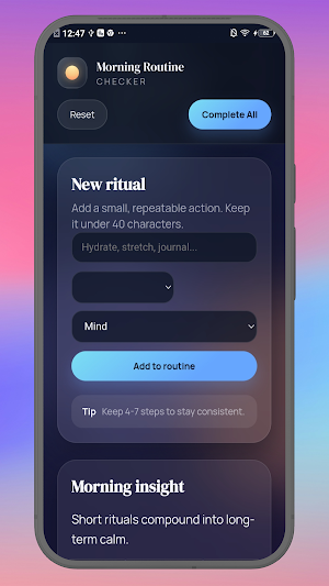 Morning Routine For Success Screenshot 2