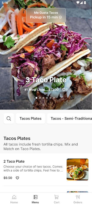 Me Gusta Tacos Screenshot 1
