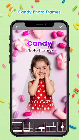 Candy Photo Editor & Frames Screenshot 1