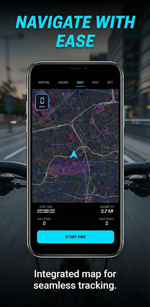 Offline Speedometer GPS & Map Screenshot 2