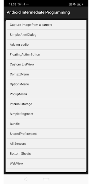 Android Self Study Screenshot 3