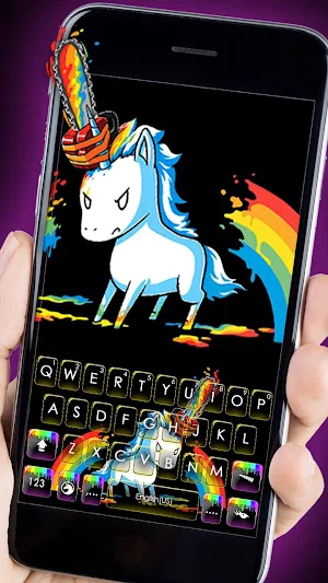 Chainsaw Unicorn Theme Screenshot 0