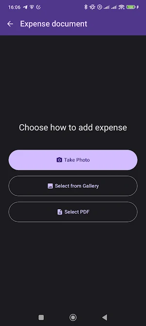 ReceiptIA: OCR Expense Tracker Screenshot 0