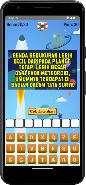 Tebak Ruang Angkasa Screenshot 1