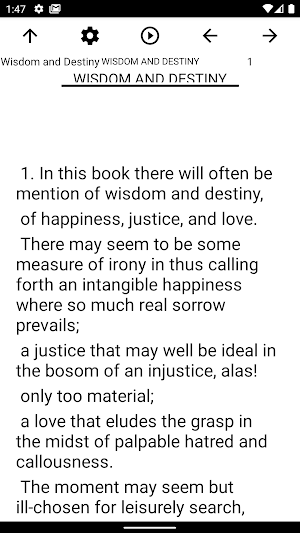 Book, Wisdom and Destiny Screenshot 1