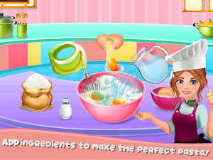 Pasta Making Food Kitchen Chef Screenshot 1
