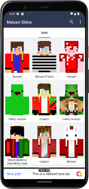 Skins Maizen for Minecraft Screenshot 0