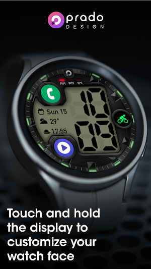 PRADO X42 Digital Watch Face Screenshot 2
