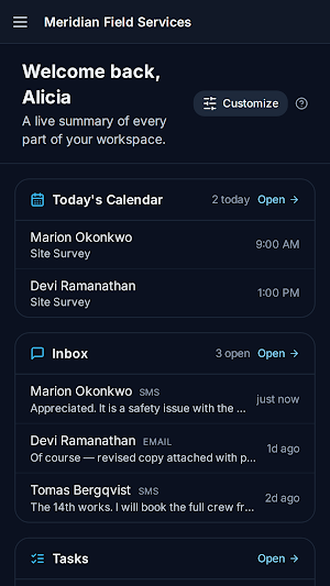 Relay: AI-Native CRM Screenshot 2