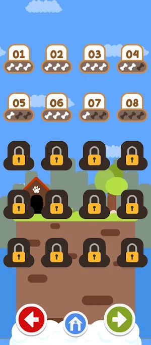 Puppy in the clouds Screenshot 1