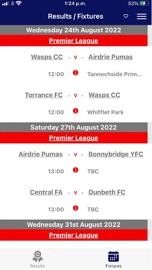 Central Scotland FA Screenshot 2