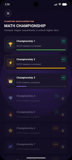 Mission Math Screenshot 2