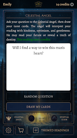 Mystic Tarot & Psychic Reading Screenshot 2