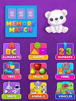 Baby Boo - MemoryMatch Screenshot 2