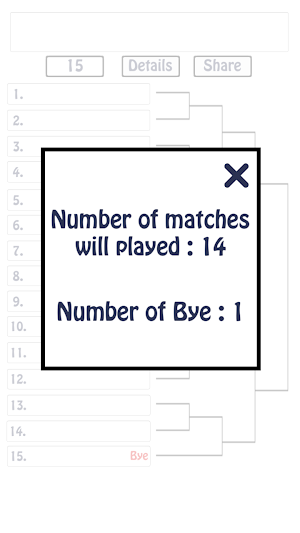 Tournament Draw Maker Screenshot 2