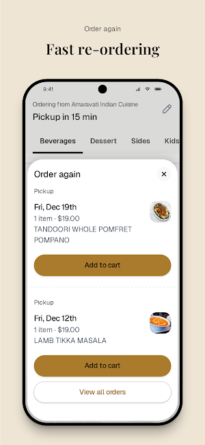 Amaravati Indian Cuisine To Go Screenshot 3