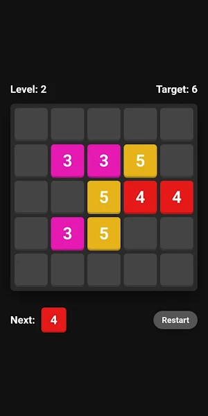 Trio Merge - reach the target! Screenshot 2