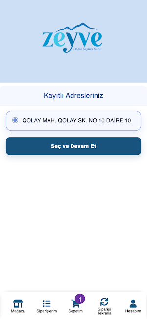 Zeyve Su Screenshot 1
