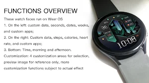 Emerald Stone For Wear OS Screenshot 2