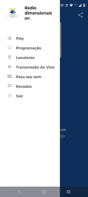 Rádio Dimensionais ON Screenshot 1
