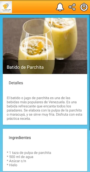 Recetas tu Cocina Venezolana Screenshot 0