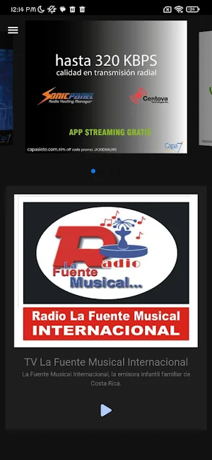 Radio La Fuente Musical Screenshot 2