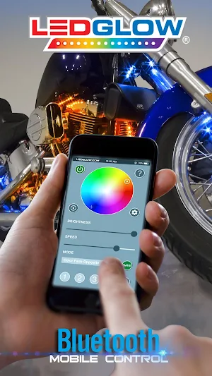 LEDGlow Motorcycle Control Screenshot 1
