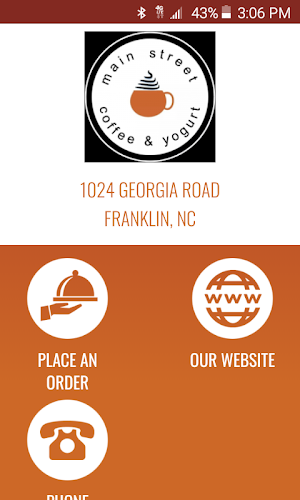 Main Street Coffee and Yogurt Screenshot 0