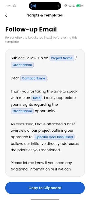 Lesko AI: Grant & Fund Finder Screenshot 2