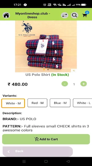 Myonlineshop Screenshot 2