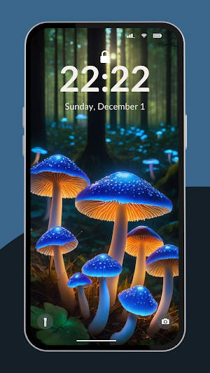 Mushroom Aesthetic Wallpaper Screenshot 2