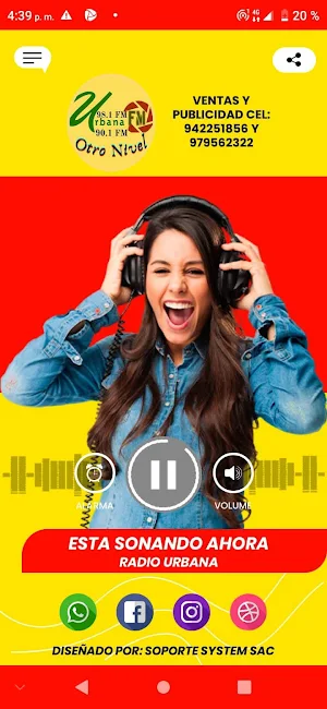 Radio Urbana FM Screenshot 2