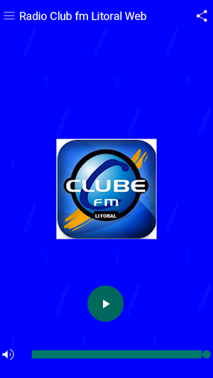 Rádio Club fm Litoral Web Screenshot 2