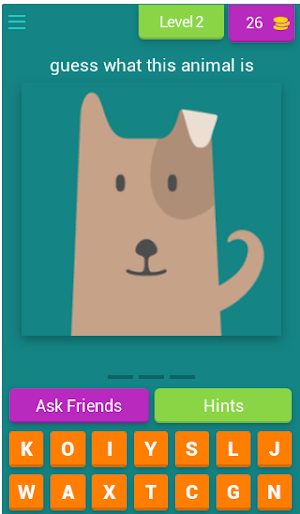 Guess Animal Names Cute Screenshot 2