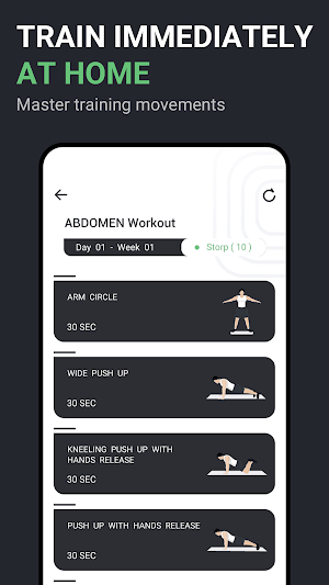 Effective Men's Fitness Screenshot 1