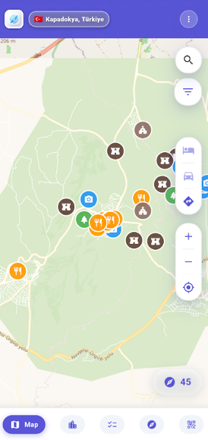 Roamless: Offline Travel Map Screenshot 0