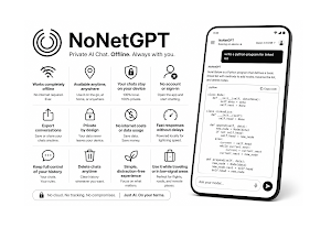 NoNetGPT: Offline AI Chat Screenshot 0
