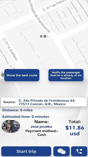 Rideon Chauffeur Screenshot 3